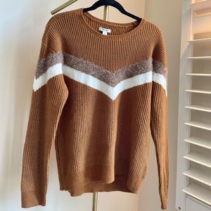 Nine West copper and cream colored sweater 🧡